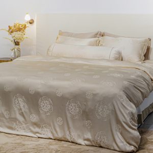 Ivory Jacquard Donut